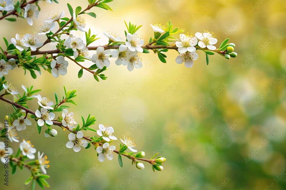 Asymmetrical background of flowering calicotome spinosa branch Asymmetrical background of flowering calicotome spinosa branch