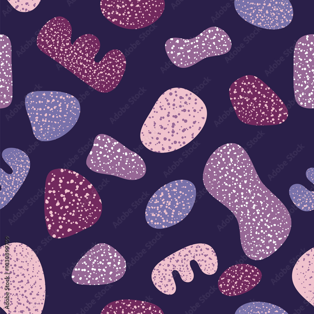 Abstract shapes in seamless terrazzo pattern in minimal style.Cute soft art endless background fashionable for stationery,posters,to-do lists, greeting cards, surface patterns, diaries, stickers.Raste Abstract shapes in seamless terrazzo pattern in minimal style.Cute soft art endless background fashionable for stationery,posters,to-do lists, greeting cards, surface patterns, diaries, stickers.Raste