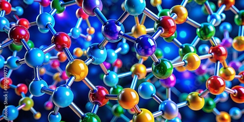 Detailed Butanal Structure Representation with Molecular Formula and Bonding Patterns for Educational and Scientific photo