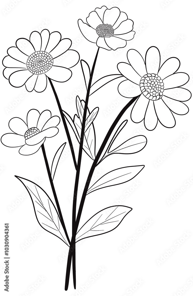 illustration of flowers illustration of flowers