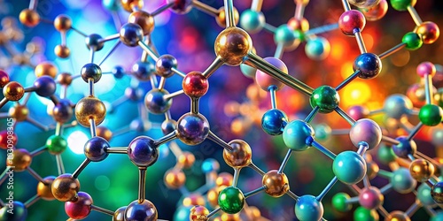 Detailed Cresol Structure Visualization for Chemistry Studies and Molecular Research Applications in Organic Compounds photo