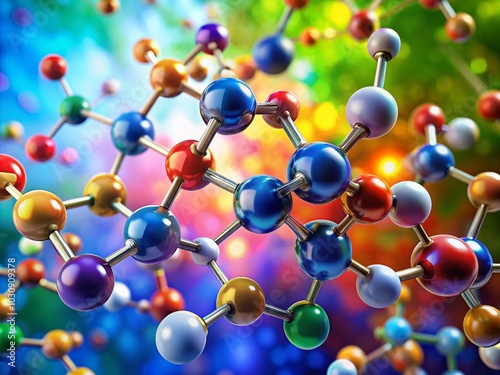 Detailed Diagram of Amino Acid Structure for Educational Purposes in Biology and Chemistry Studies, Molecular Science