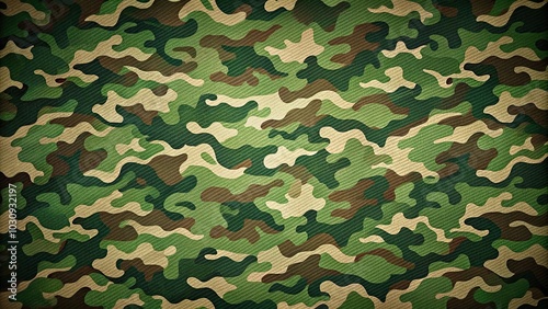 Minimalist military green camouflage background texture pattern