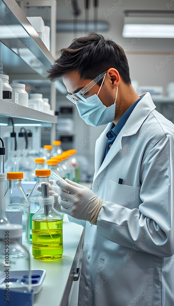 medicine factory scientist worker work in Laboratory Plants Process. medical doctor working research in pharmaceutical industry isolated with white highlights, png medicine factory scientist worker work in Laboratory Plants Process. medical doctor working research in pharmaceutical industry isolated with white highlights, png