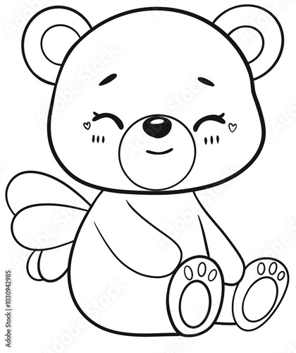 teddy bear cartoon