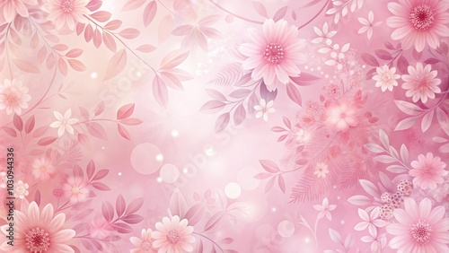 soft abstract floral background pattern