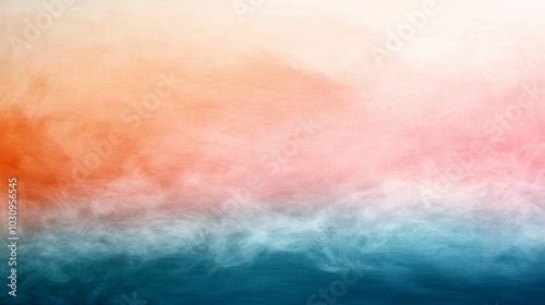 A soft pastel haze blending into a misty abstract background, pastel mist, calm and gentle