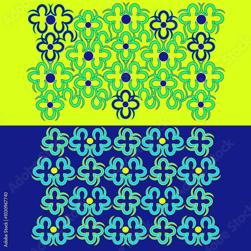pattern with elements