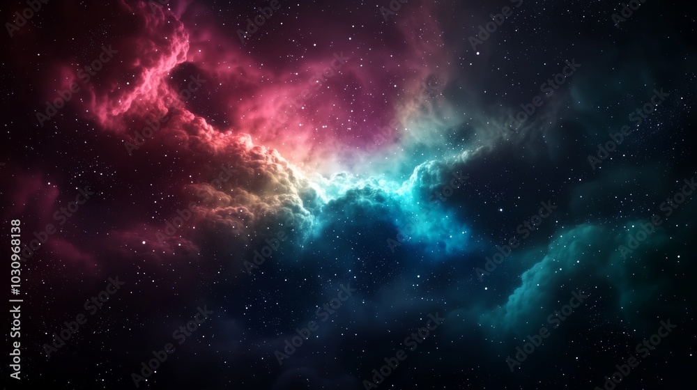 Bright aurora borealis effect in an abstract sky, aurora abstract, celestial beauty