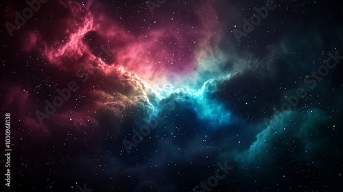 Bright aurora borealis effect in an abstract sky, aurora abstract, celestial beauty