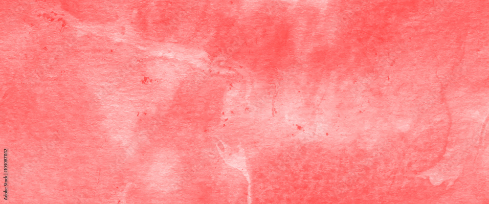 Fototapeta premium Watercolor light red gradient background texture