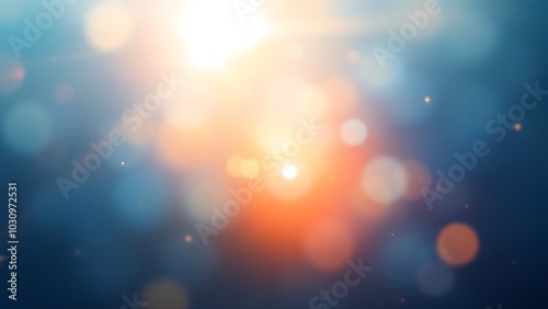Wallpaper Mural bright light with a bokeh effect, which could be sunlight with lens flare, creating an abstract and visually appealing background Torontodigital.ca