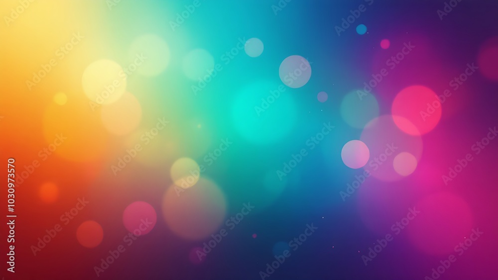 vibrant blurred background with a gradient of colors ranging from pink to blue, resembling a cosmic or nebular scene