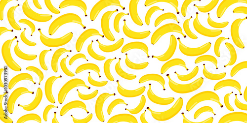 Tło w banany. Dekoracyjny nadruk. 