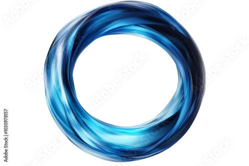 Vibrant blue swirl design with gradient tones, ideal for creative projects and digital backgrounds.