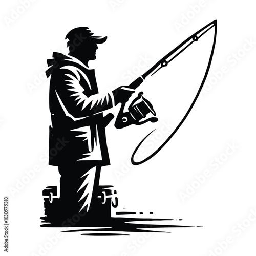 Fishing Silhouette