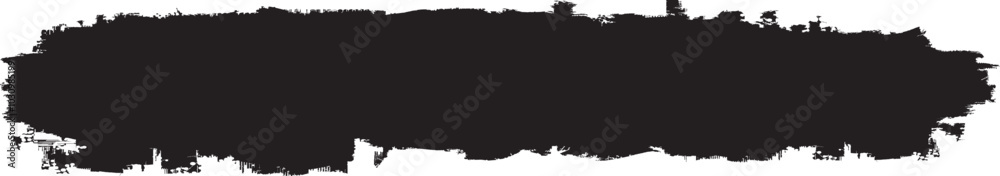 Brush paint .Grunge Paint Roller . Vector brush Stroke . Grunge banner . Black stripe with rough edges. paintbrush design element . Bulge line . Distress, grungy vector strokes Brush paint .Grunge Paint Roller . Vector brush Stroke . Grunge banner . Black stripe with rough edges. paintbrush design element . Bulge line . Distress, grungy vector strokes