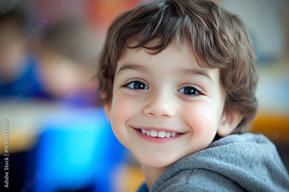 Smiling Boy Portrait: Capturing the Joy of Childhood Smiling Boy Portrait: Capturing the Joy of Childhood