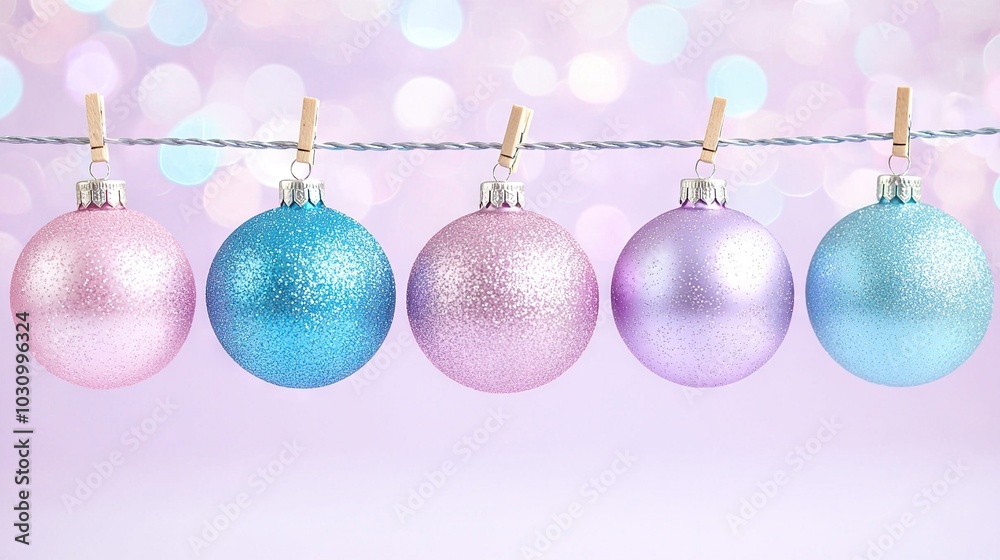 Christmas Ornaments on Clothes Pins Christmas Ornaments on Clothes Pins