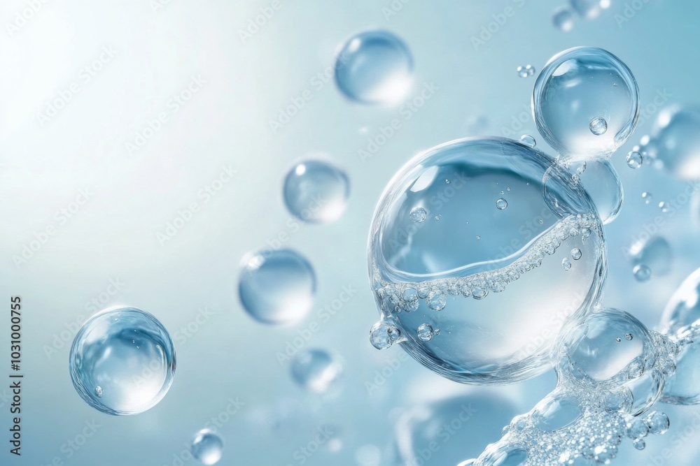 The significance of water bubbles in enhancing product texture. The significance of water bubbles in enhancing product texture.