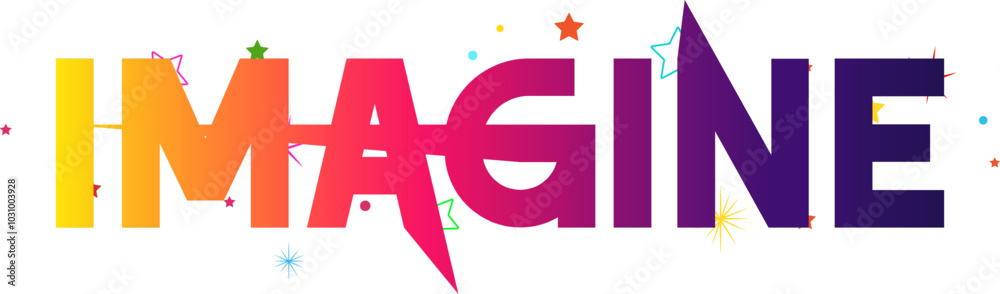 Imagine text, gradient color Imagine text Imagine text, gradient color Imagine text