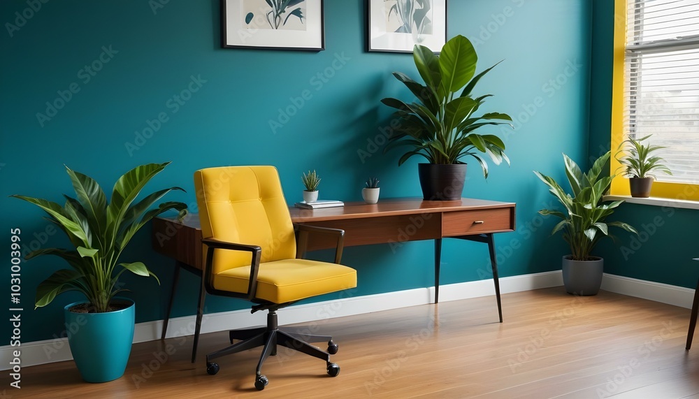 Photo modern style interior room 3d illustration Photo modern style interior room 3d illustration