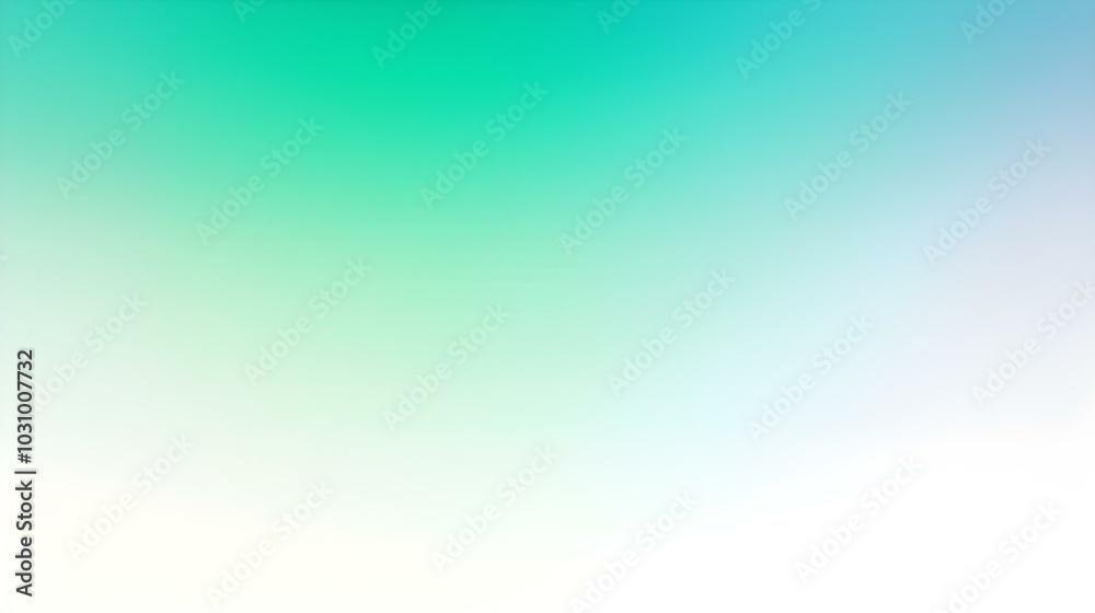 Gradient Background with soft Textures fading from Emerald to White. Modern Presentation Template Gradient Background with soft Textures fading from Emerald to White. Modern Presentation Template