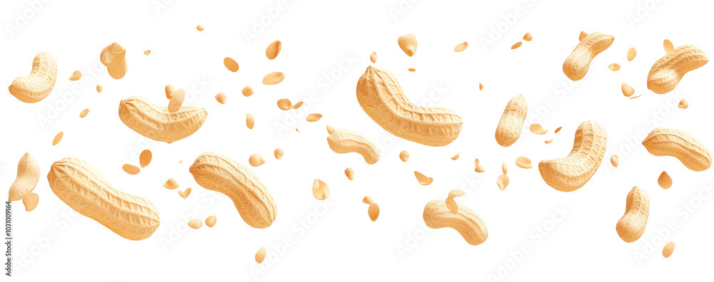 Falling peanuts group isolated Png, transparent without background. Falling peanuts group isolated Png, transparent without background.