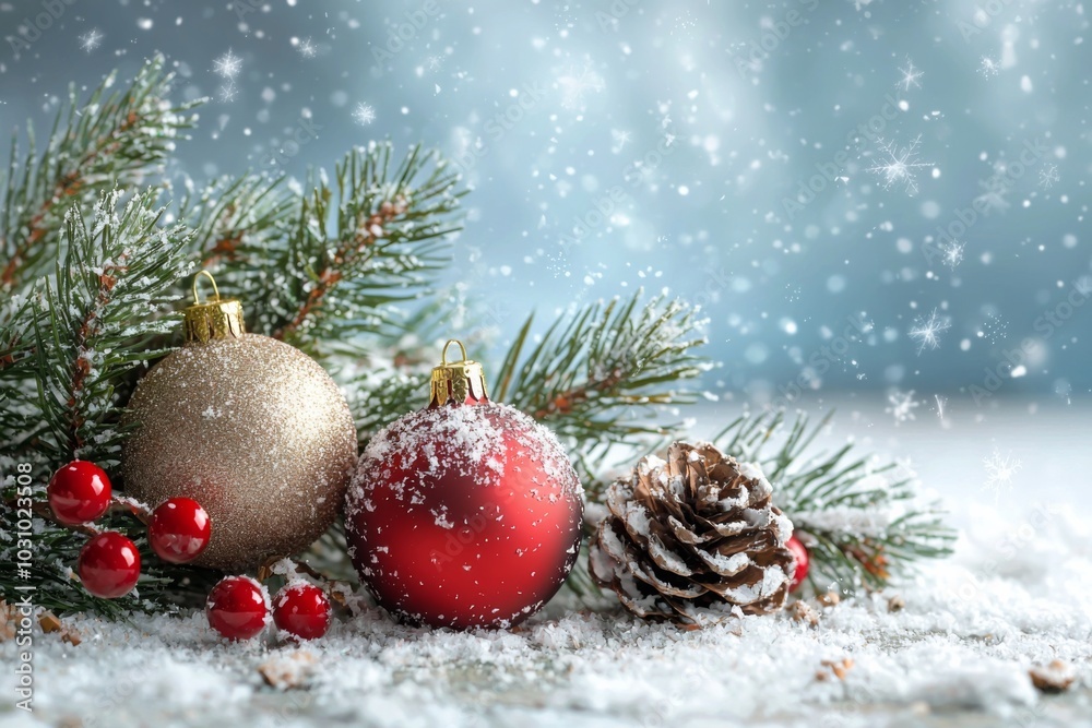 Christmas Season Background Christmas Season Background