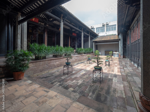 Memorial Hall at Shawan Ancient Town, near Guangzhou, China photo