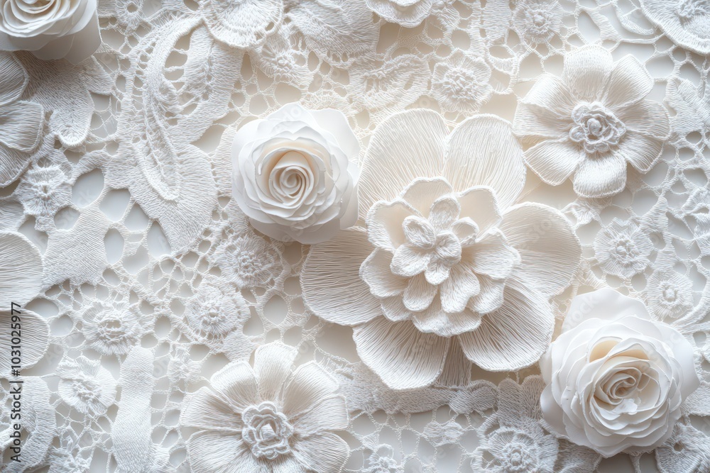 intricate floral lace design with delicate detailing intricate floral lace design with delicate detailing