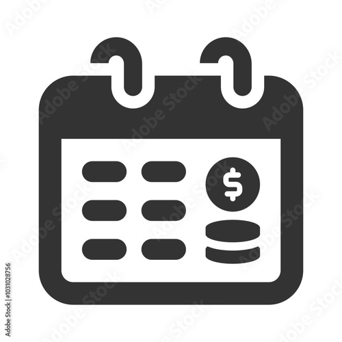 Payment schedule icon