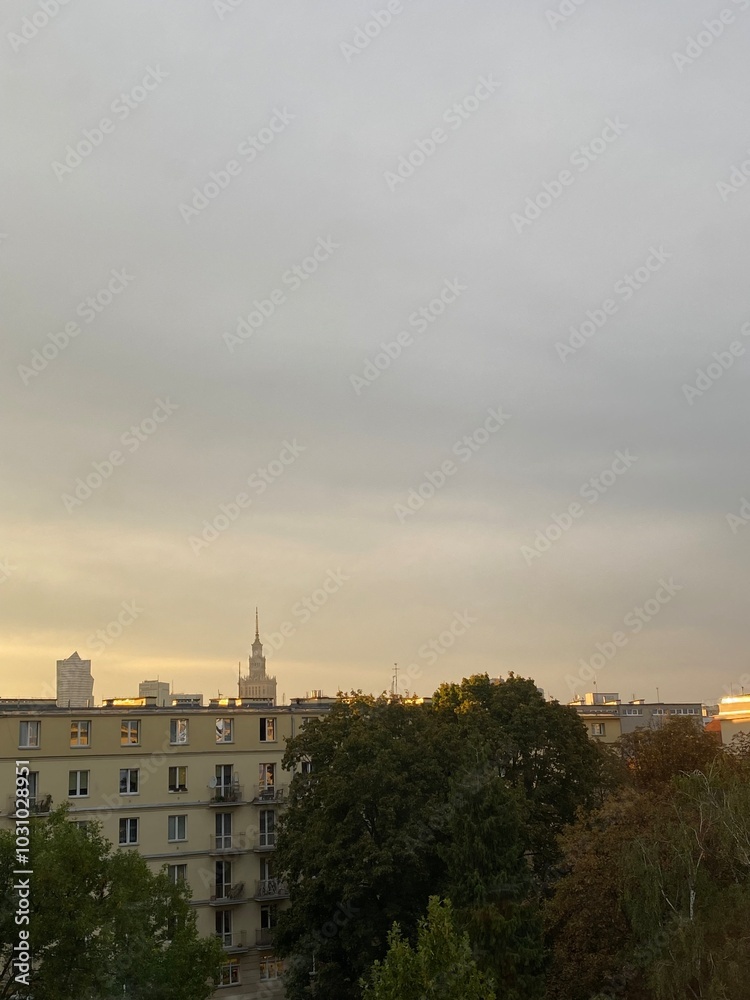 Urban Architecture and Cityscapes at Sunset Urban Architecture and Cityscapes at Sunset