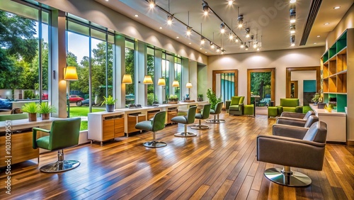 Modern Salon and Spa in Southpark Offering Luxurious Treatments and Stylish Hair Services for Ultimate Relaxation and photo