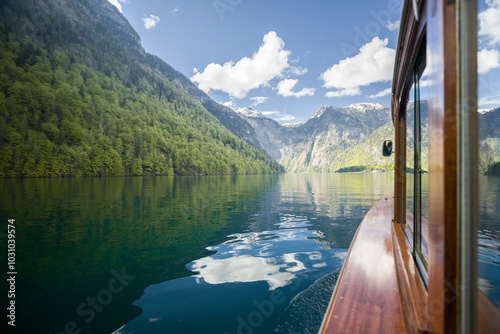 Mit dem Boot auf dem Königssee photo