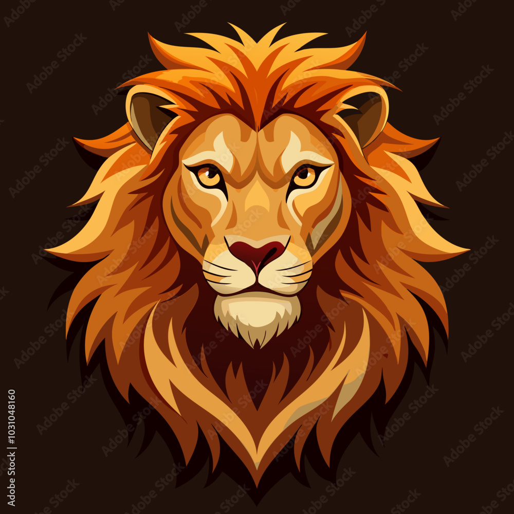 lion head vector lion head vector