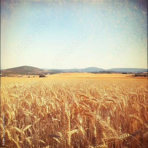 Wheat Field in Spain IG Effect photo