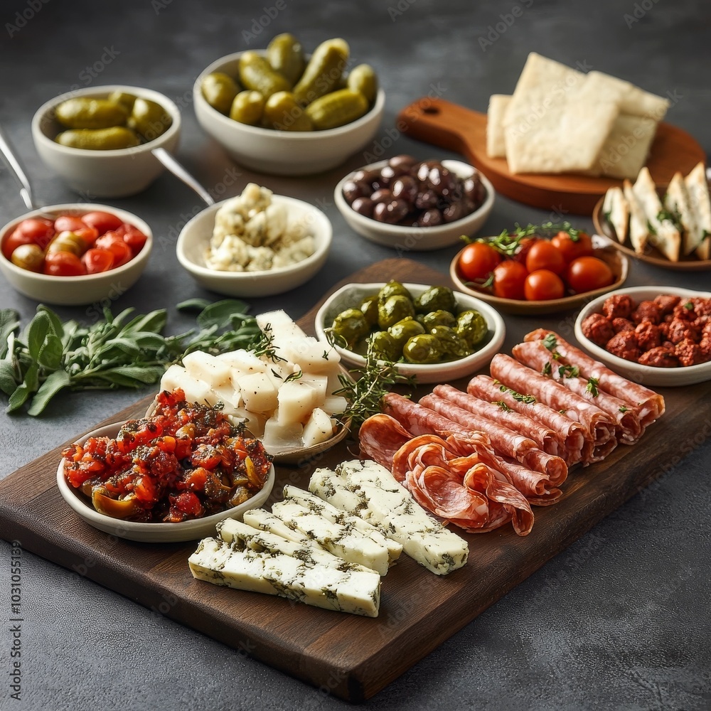 Antipasti tapas spread Antipasti tapas spread