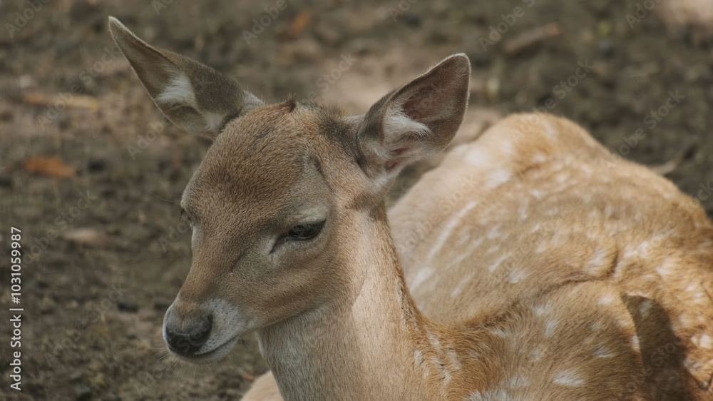 Deer animal spotted baby Deer animal spotted baby