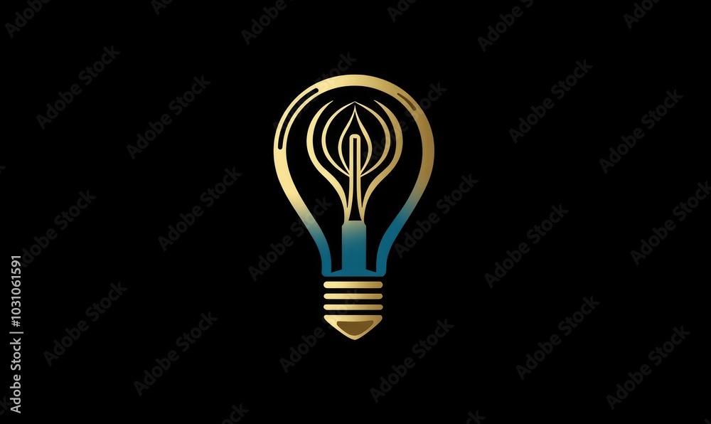 a logo design using lamp shape and idea concept provided in mockup form ,for a business to empower inventors a logo design using lamp shape and idea concept provided in mockup form ,for a business to empower inventors