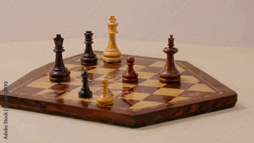 chess pieces on a chessboard chess pieces on a chessboard