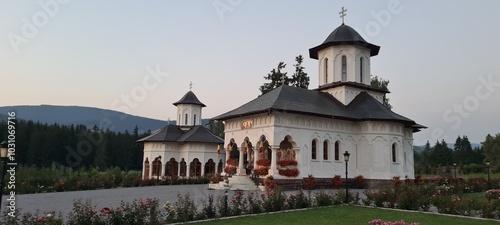 Romanian orthodox monastery church
