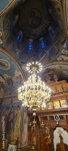 interior of an orthodox church