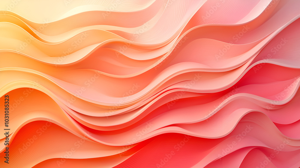 Pastel tint gradient background with wavy lines texture Pastel tint gradient background with wavy lines texture
