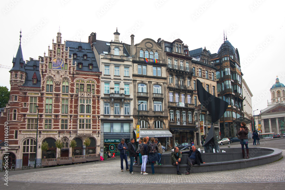 Naklejka premium Brussels