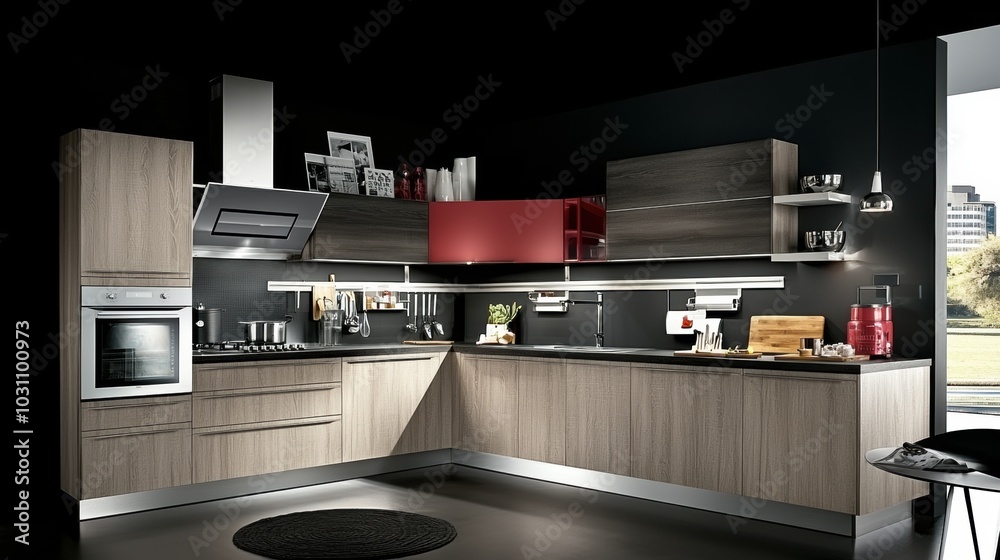 Modern Kitchen Design with Sleek Lines and Minimalist Style Modern Kitchen Design with Sleek Lines and Minimalist Style