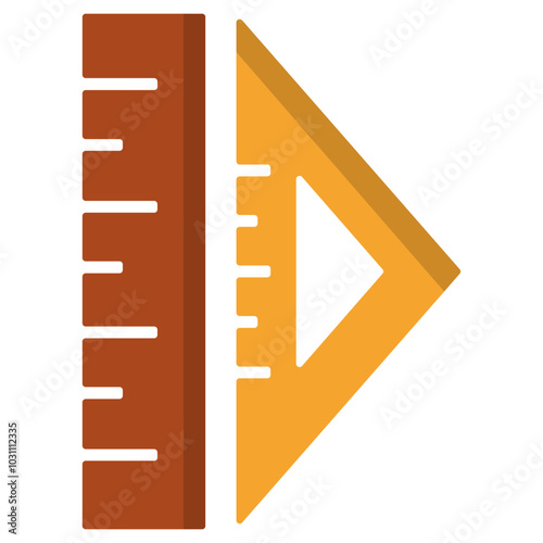 Geometry vector flat icon design.