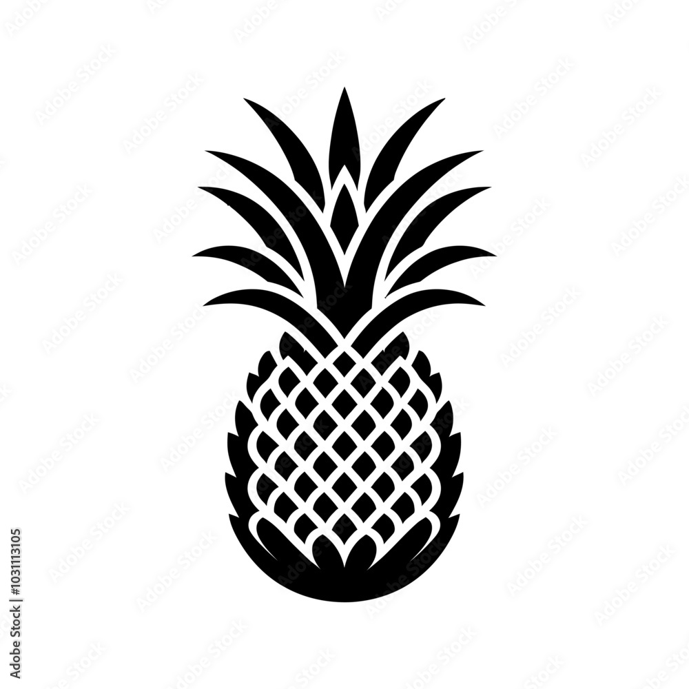 Obraz premium pineapple icon 