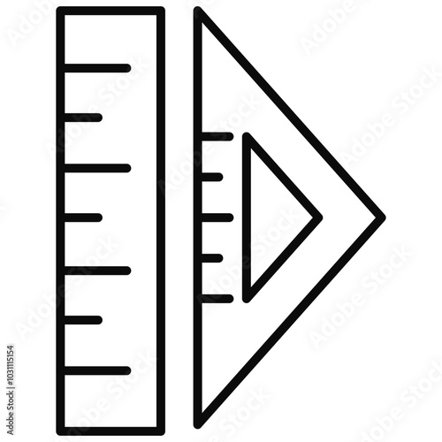 Geometry vector flat icon design.