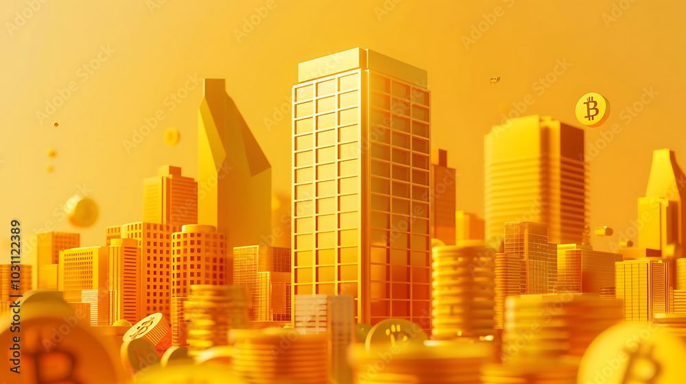 Fototapeta premium finance banner